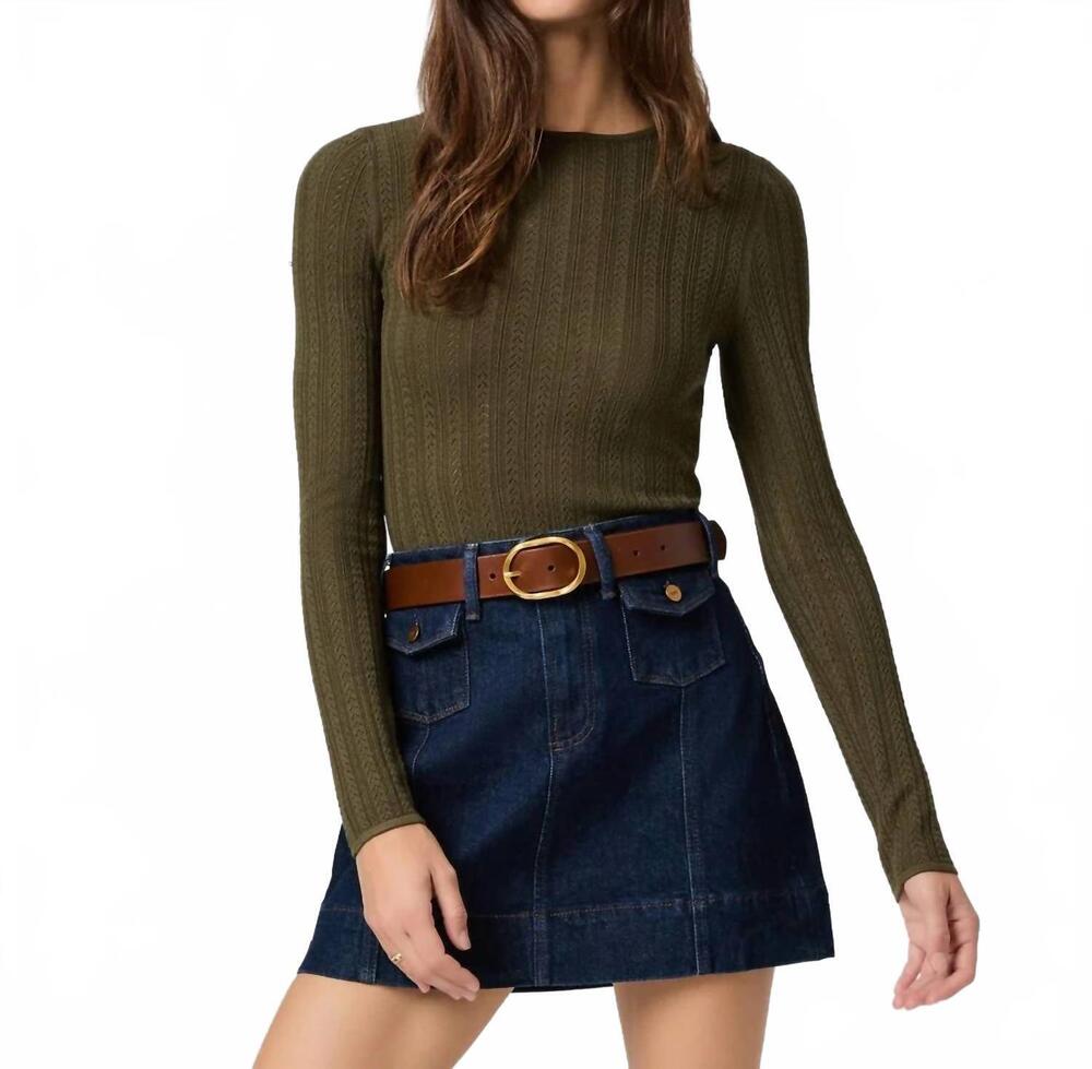 NEW PAIGE women's jannelle skirt in maisonette